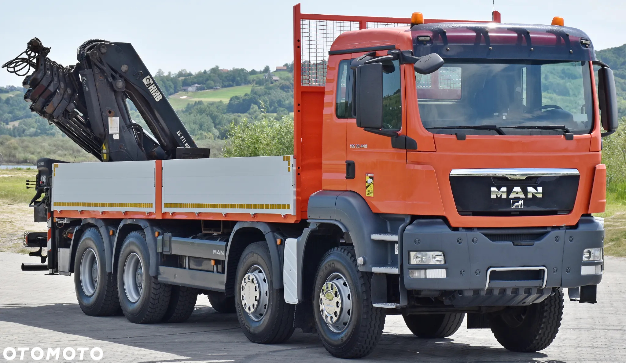 MAN TGS 35.440 * HIAB 211 E - 6 HIDUO + PILOT * 8x4 - 3