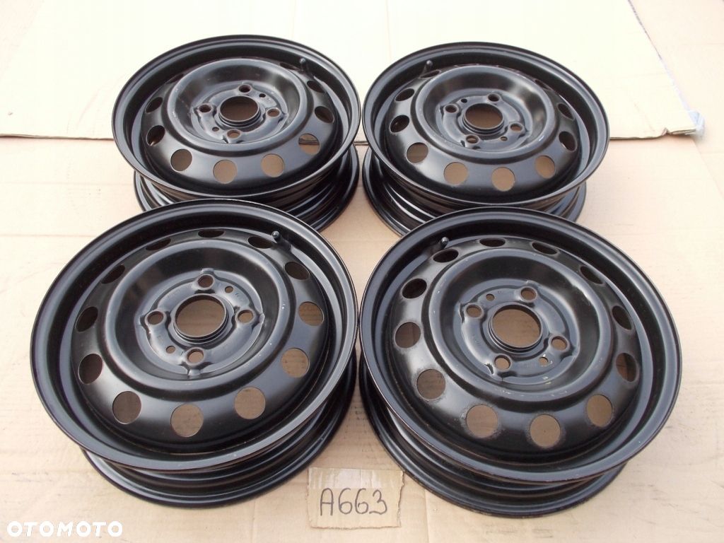 4x Felgi 13 Hyundai i10 I Kia Picanto I II Toyota Yaris 4j 4x100 ET46 - 1