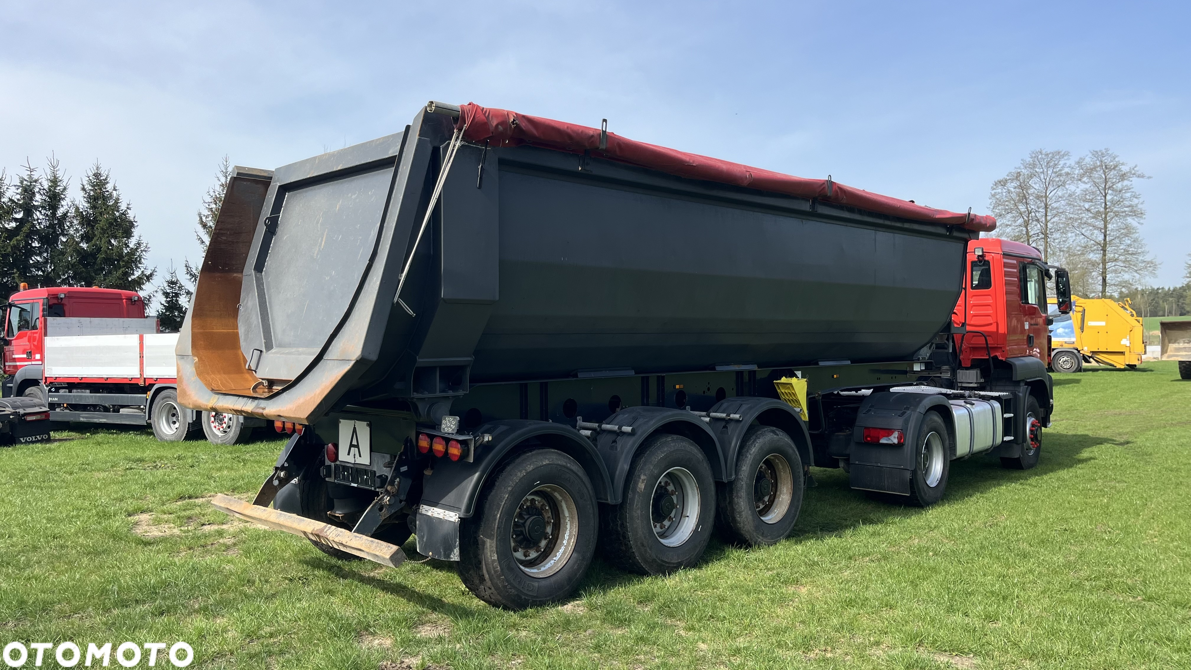 Reisch Naczepa wywrotka Reisch 29m3 Osie SAF Sprowadzona (Meiller, Schwarzmuller, Carnehl) - 4