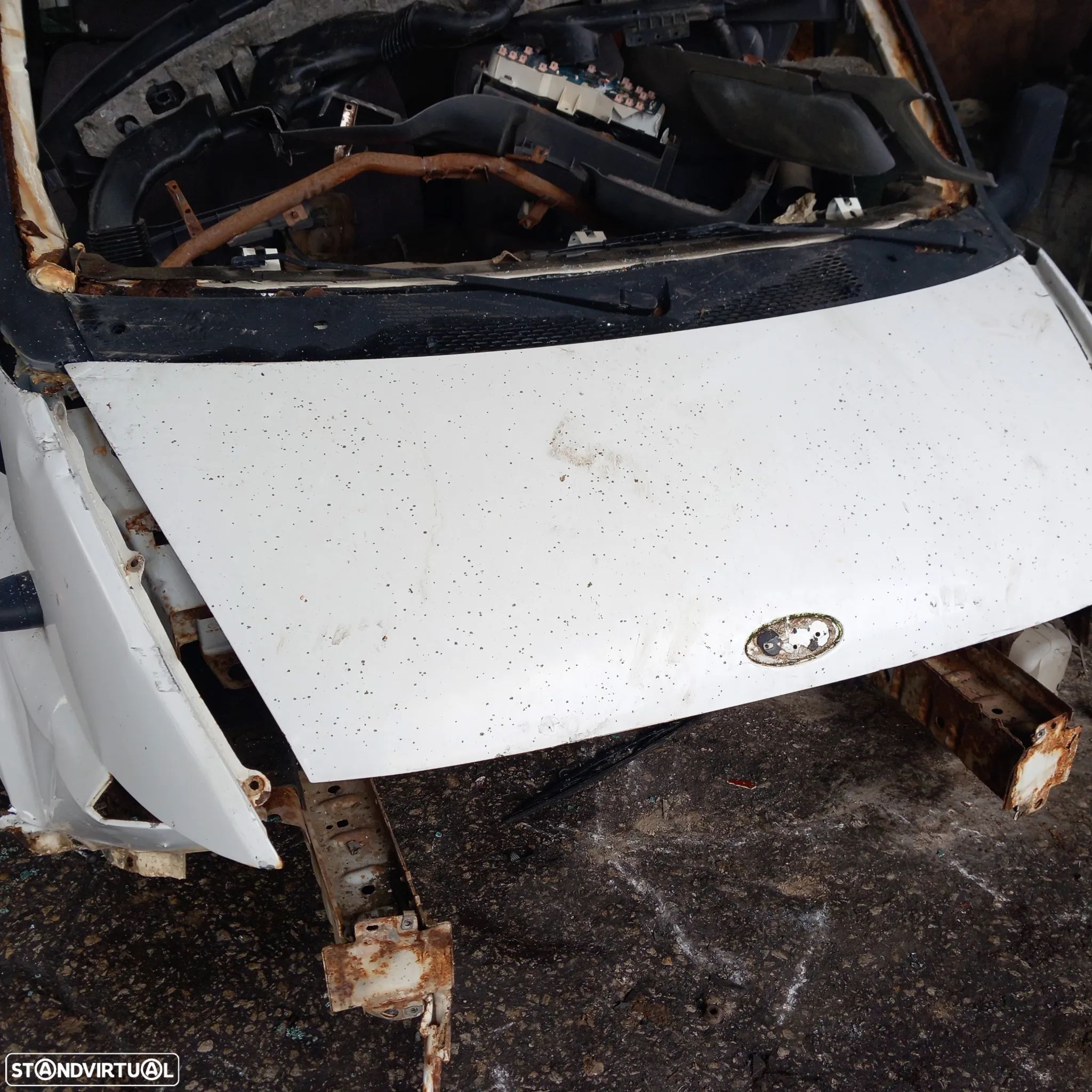 Capot e guarda lamas condutor ford transit - 1