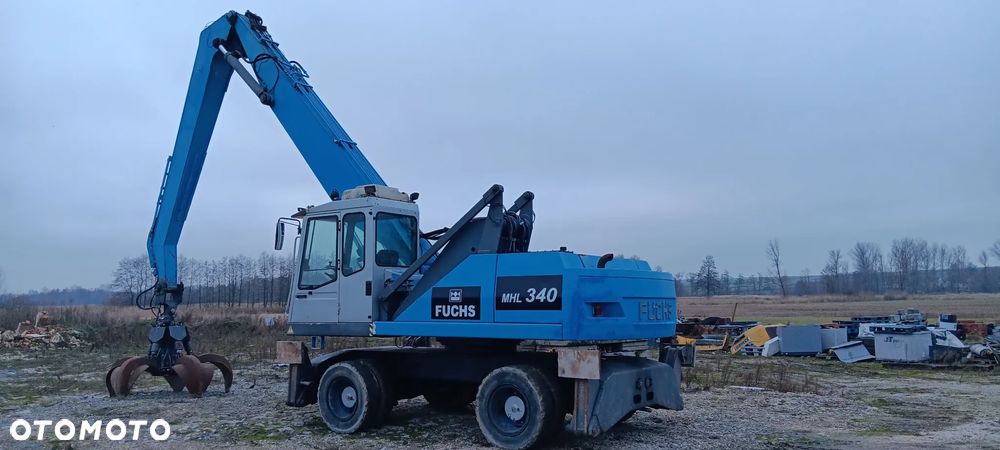 Fuchs MHL 340 Przeładunkowa do Złomu Podnoszona kabina - 4