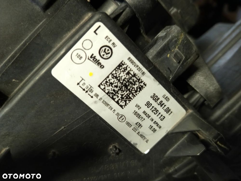 VOLKSWAGEN ARTEON REFLEKTOR LEWY FULL LED 3G8941081 - 7