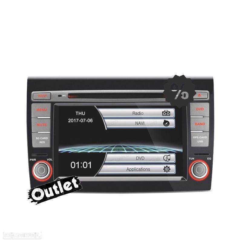 M000347L1 AUTO RADIO TIPO OEM PARA FIAT BRAVO 07-14 USB GPS TACTIL 7" HD - 1