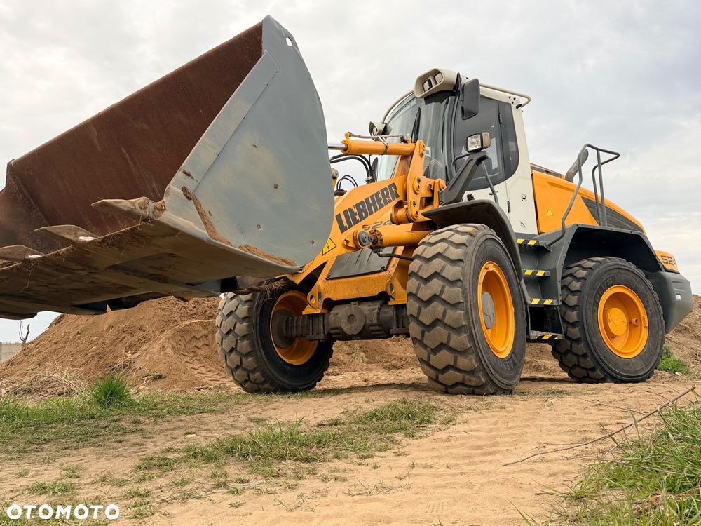 Liebherr Ładowarka Liebherr L524 KLIMA łyżka2,5m3+widły bezAdblue i Dpf szybkozłącze hydr. Cat Caterpillar 924K  924H  930K Volvo L60H / L70H Komatsu WA200-8 WA270-8JCB 426 427 - 25