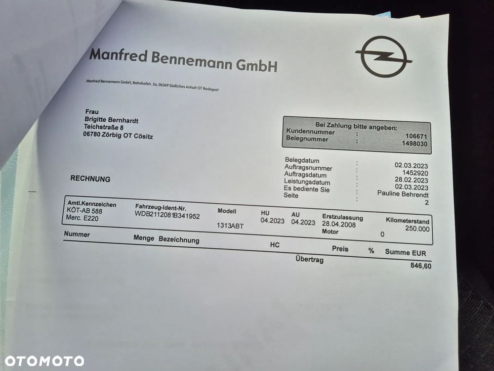 Mercedes-Benz Klasa E 220 CDI Automatik Elegance - 24