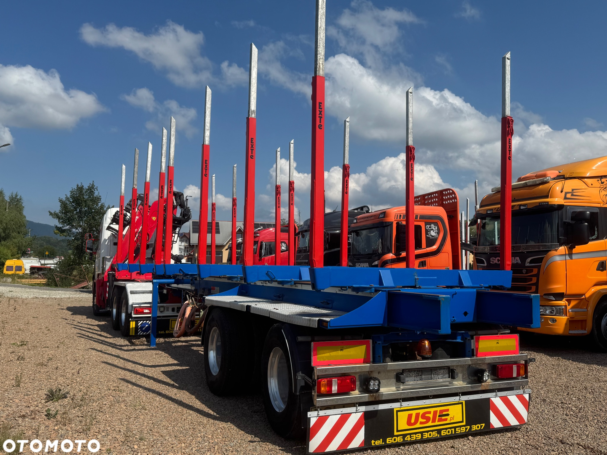 Scania V8*580PS*6x4*Do drewna*drzewa*dłużycy*Epsilon - 5