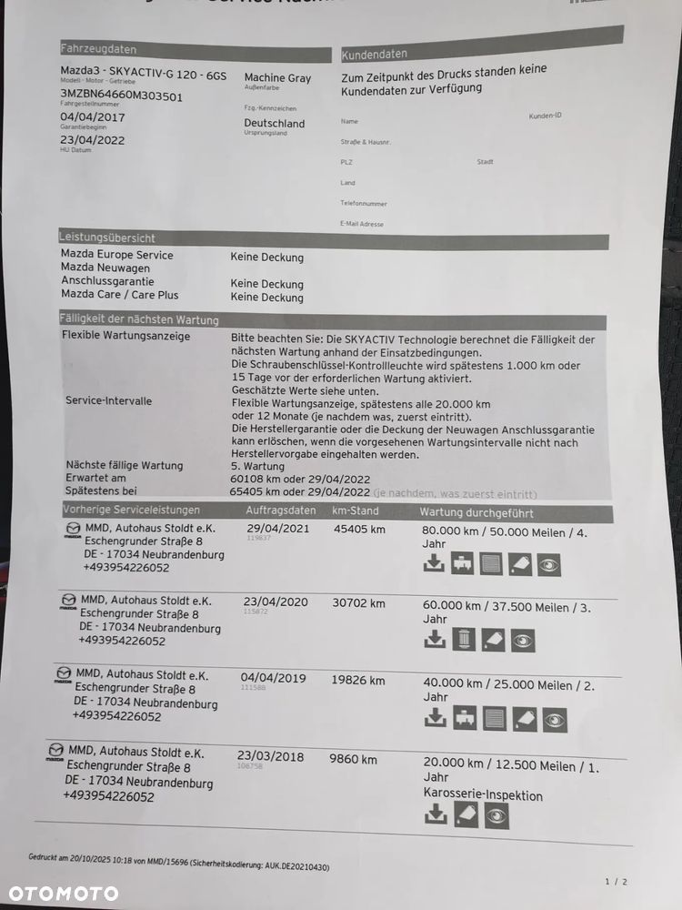 Mazda 3 SKYACTIV-G 120 Signature - 29