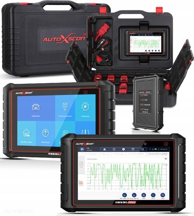 TESTER DIAGNOSTYCZNY + TPMS AUTOXSCAN RS930PRO PL - 1