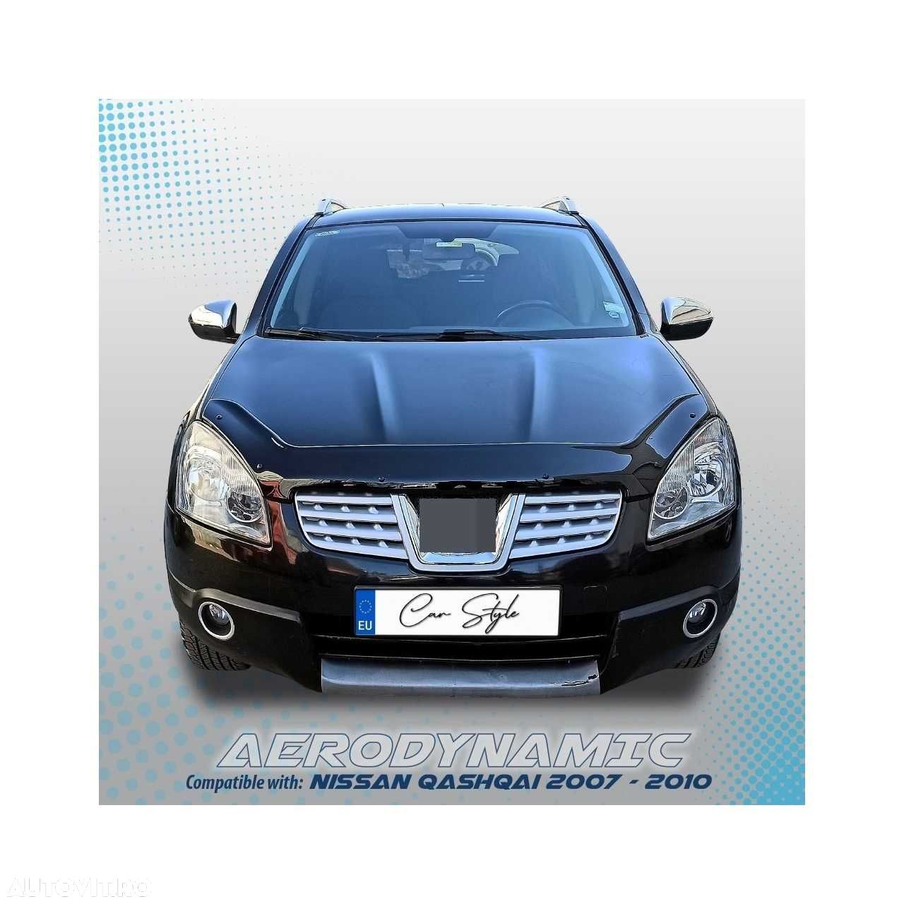 Deflector capota compatibil Nissan Qashqai 2007-2020 - 1