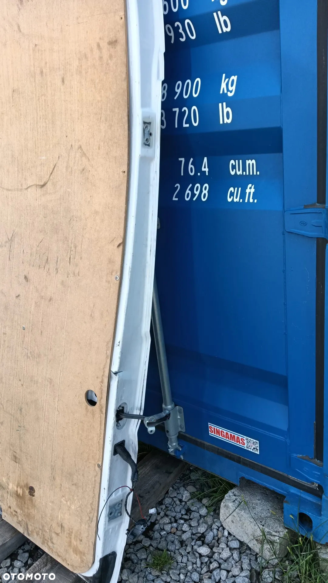 DRZWI TYLNE TYŁ H2 LEWE DUCATO JUMPER BOXER MOVANO 06-25 NO 425/137 - 3