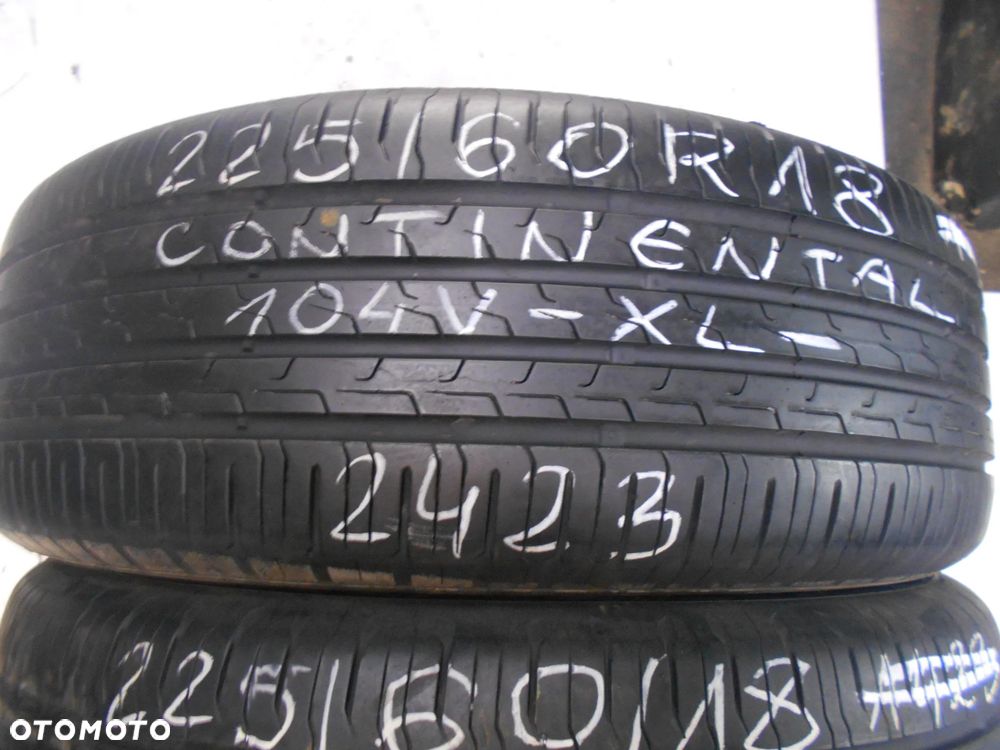 OPONY 225/60R18 CONTINENTAL ECO CONTACT 6 XL DOT 2423 / 4822  7.3MM - 2