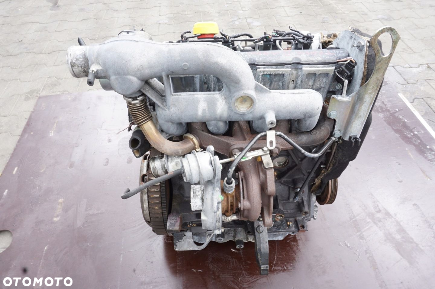 SILNIK F9K RENAULT TRAFIC II OPEL VIVARO 1.9 DCI 95 TYS KM - 6