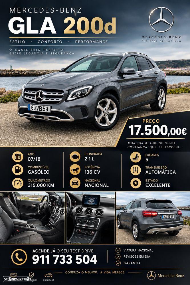 Mercedes-Benz GLA 200 CDI Aut. - 2