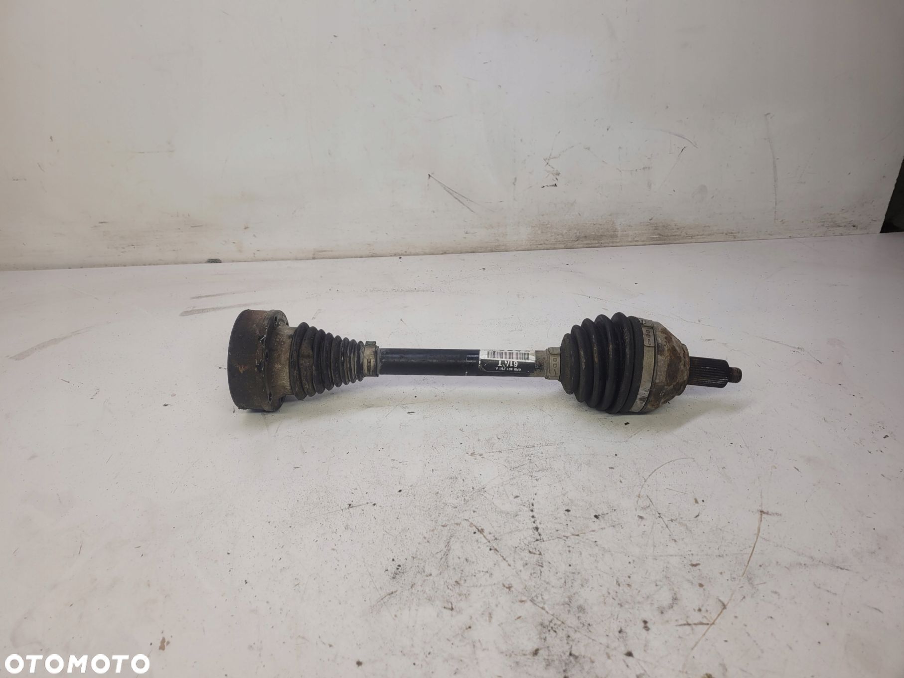 PÓŁOŚ LEWA PRZEDNIA AUDI VW SEAT 6R0407761A - 1