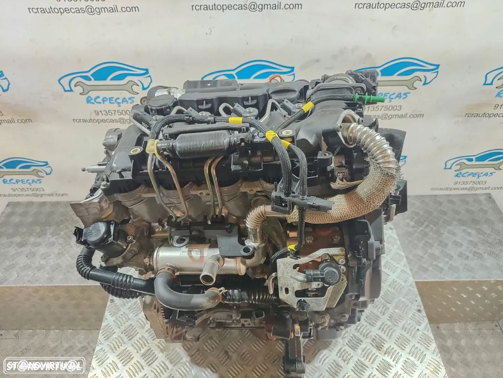 MOTOR COMPLETO 1.6 HDI 16V 109CV 9HZ MINI COOPER R56 R55 CLUBMAN R57 CABRIO PEUGEOT 206 207 307 407 3007 3008 CITROEN C5 C3 C4 PICASSO GRAND PICASSO - 1