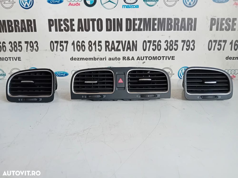 Grile Grila Ventilatie Bord Vw Golf 6 VI AN 2008-2013 Volan Stanga - 2