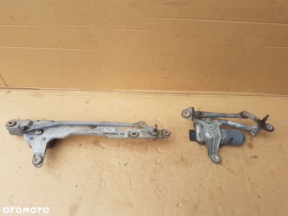 VW Phaeton mechanizm wycieraczki szyby przedniej silniczek wycieraczki - 1
