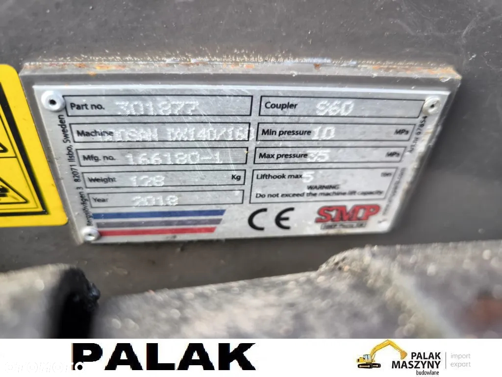 Doosan Koparka kołowa  DOOSAN DX160 W-5  +ROTATOR + GPS  , 2018 rok - 25