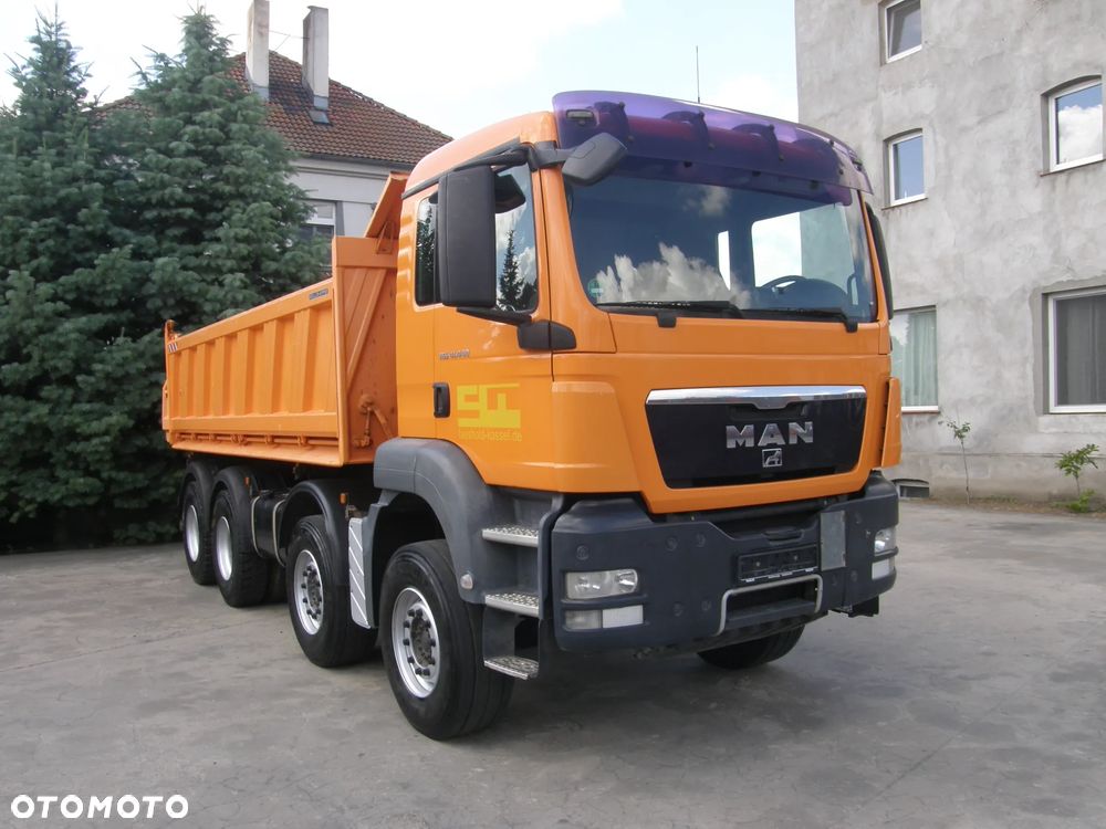 MAN TGS 41.440 8x4 470000km manual wywrotka Meiller-Kipper z Niemiec - 4