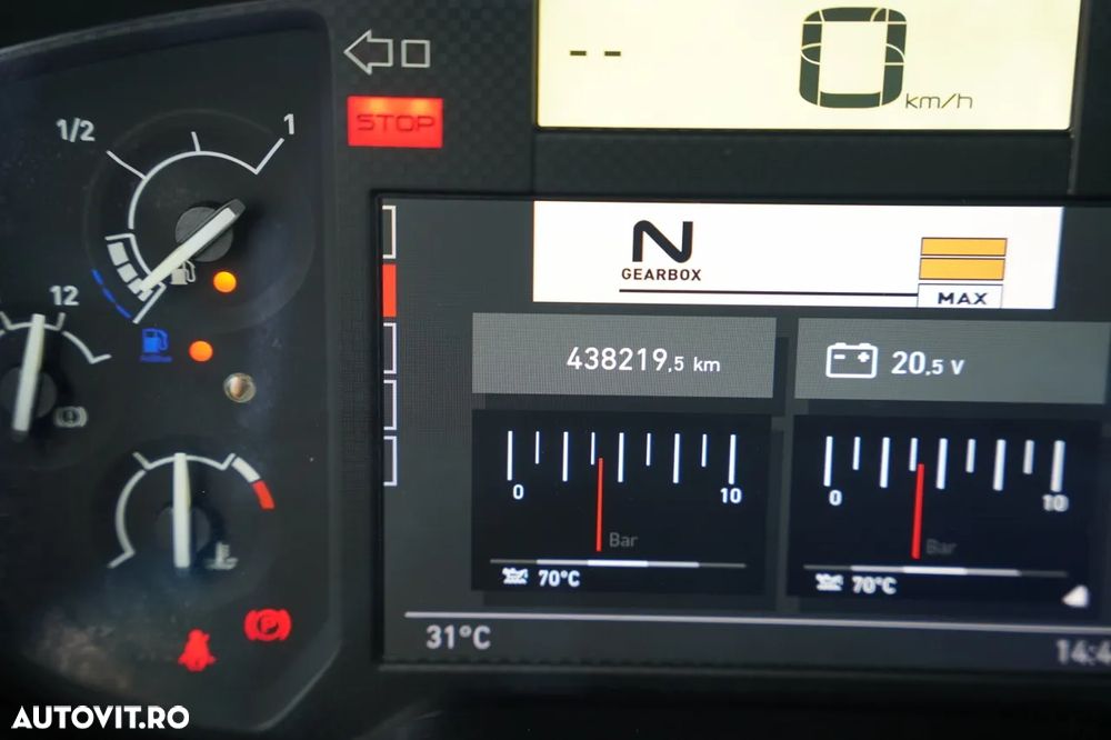 Renault C 430 / 6x4 / BASCULĂ CU 2 LATE / CUPLĂ HIDRAULICĂ + FASSI F155.A0.22 HDS / RADIOCOMANDĂ / ROTATOARE / CUPĂ / EURO 6 / - 39