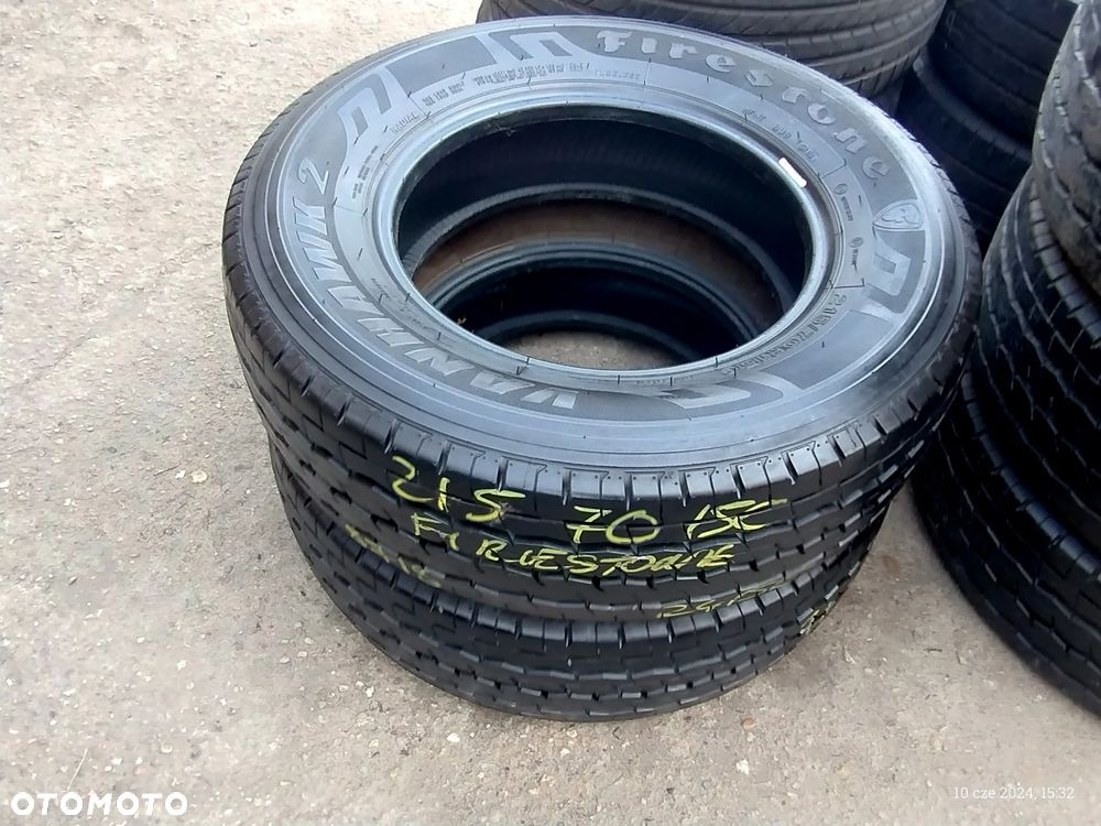 215/70R15C 15 C Opony Letnie Lato FIRESTONE VANHAWK 2 8,5mm jak 225/70 LEGNICA ALU-RAD - 15