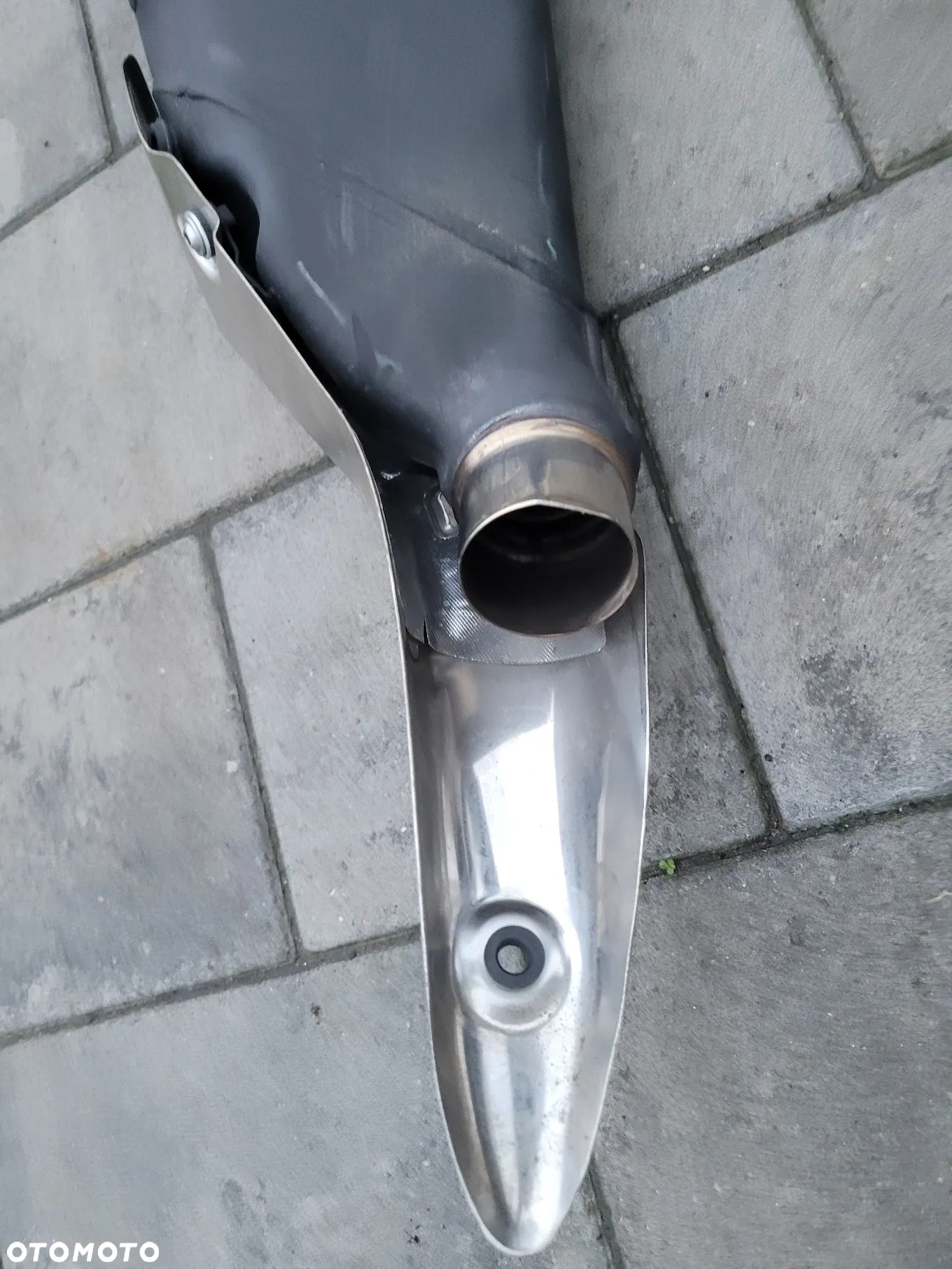 Wydech, tłumik, osłona wydechu, tłumika Kawasaki Z900 Z 900 - 15