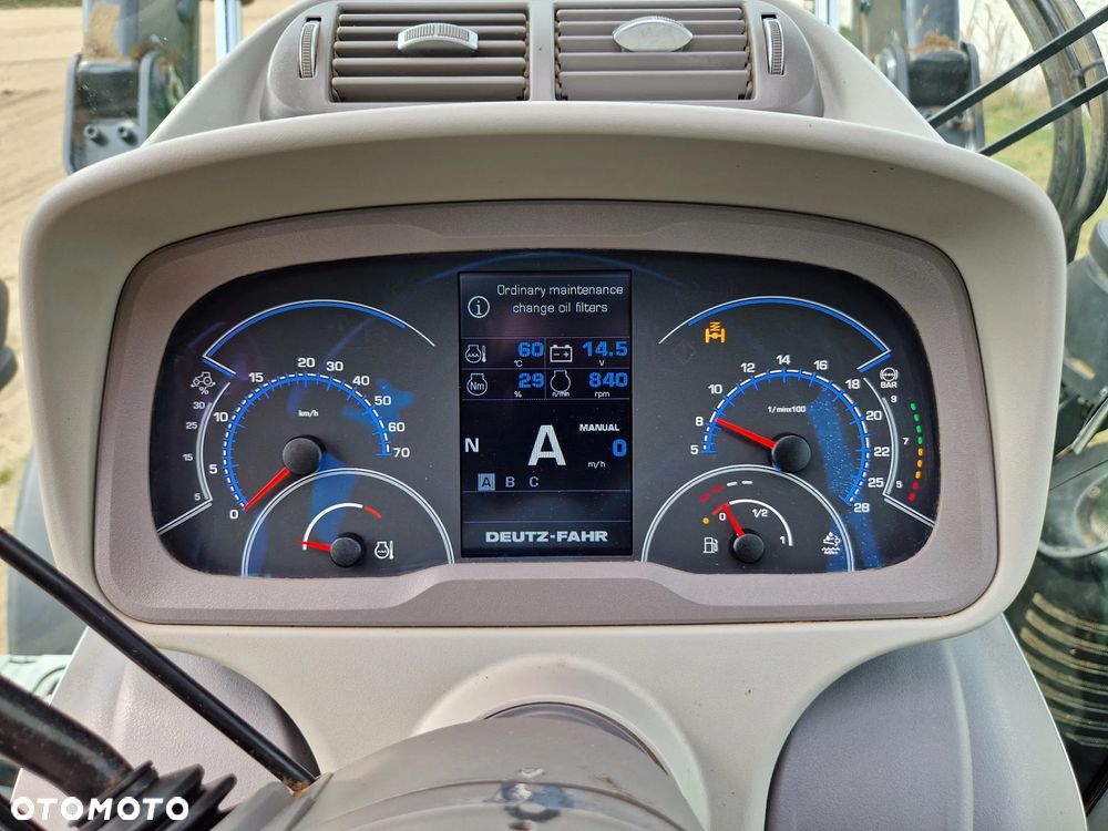 Deutz-Fahr 6215 RCshift PowerShift 6205 215km 200 2020 rok 6230  Pneumatyka 220 240 Steyr 6220 M 185 175 - 35