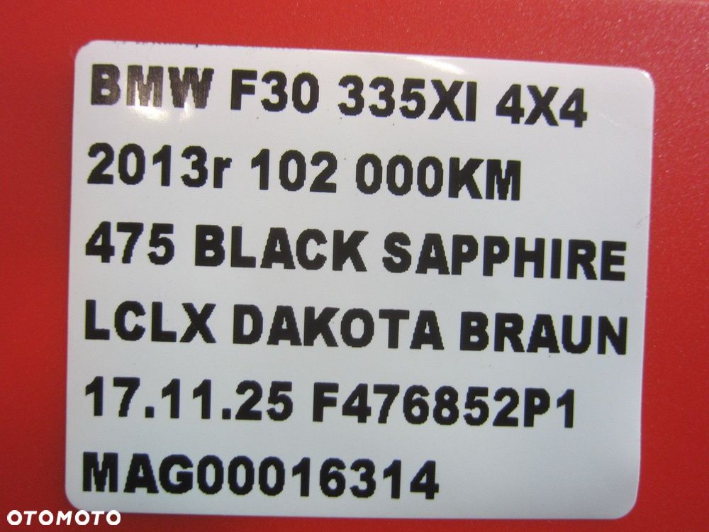 BMW F30 N55 335 4X4 SKRZYNIA BIEGÓW AUTOMATYCZNA 24008601208 8601696 8HP45X - 9