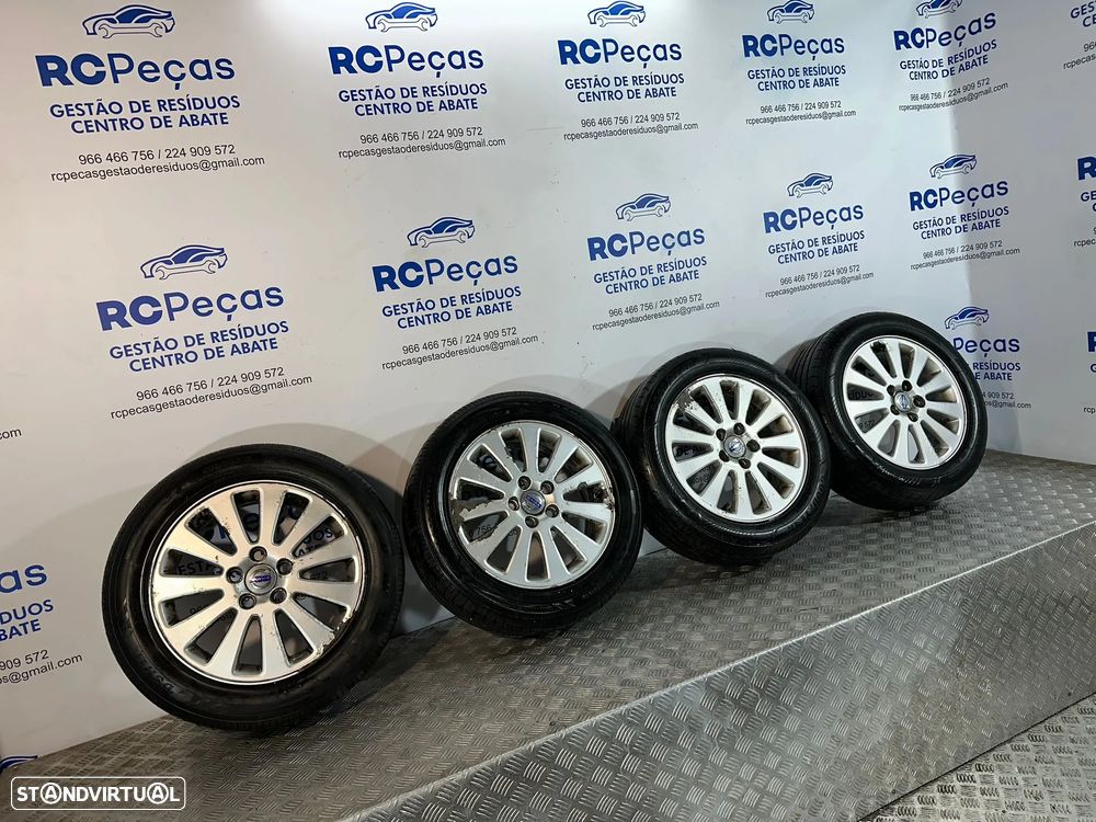 .Conjunto Jantes 16 Originais Volvo 5x108 ET52.5 6.5J 30647088 - 7