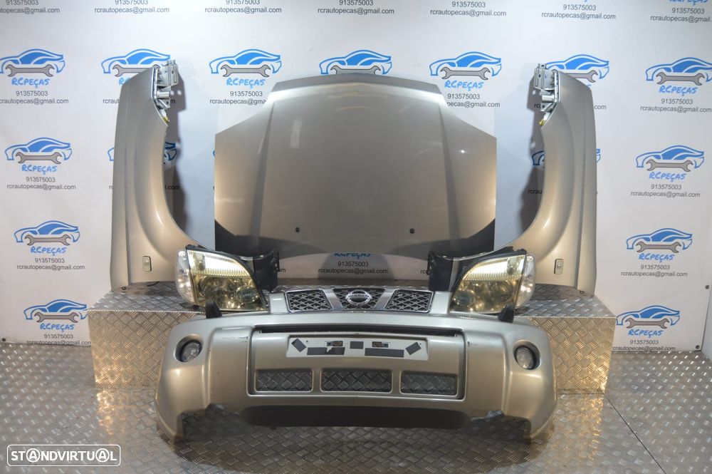 FRENTE COMPLETA NISSAN XTRAIL T30 CAPOT PARACHOQUES GUARDA-LAMAS OTICAS REFORÇO - 1