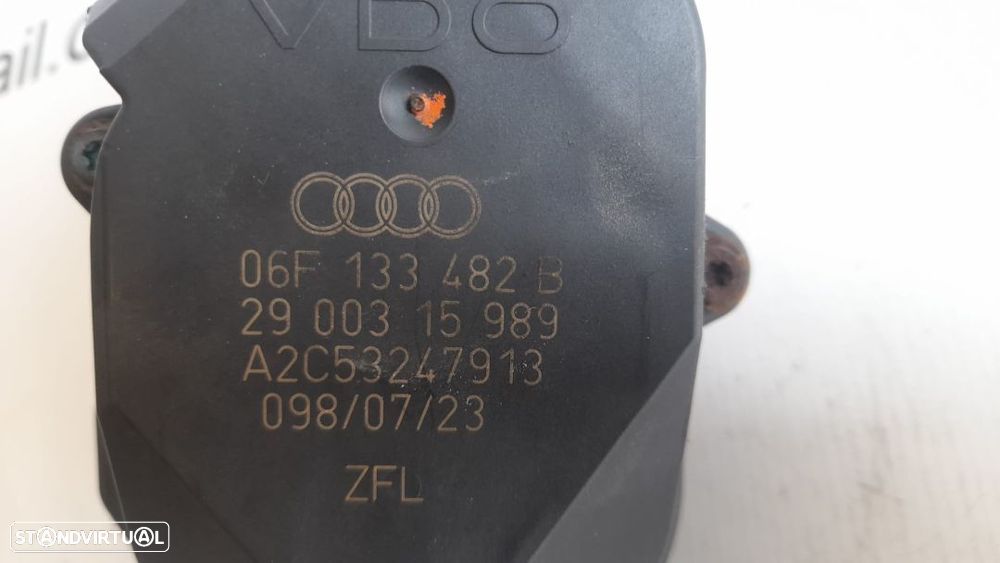 CORPO BORBOLETA VALVULA EGR SIEMENS 06F133482B VW VOLKSWAGEN GOLF V 5 MK5 K1 GTI 2.0 TFSI 200CV BWA - 5