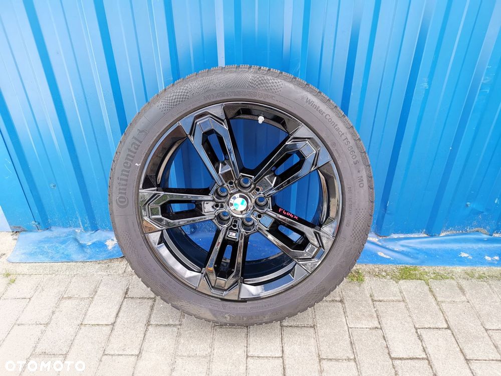 BMW IX1 X1 U11 X2 U10 FELGI ALUFELGI 8J ET46 6898051 OPONY 245/45R19 ZIMA - 2