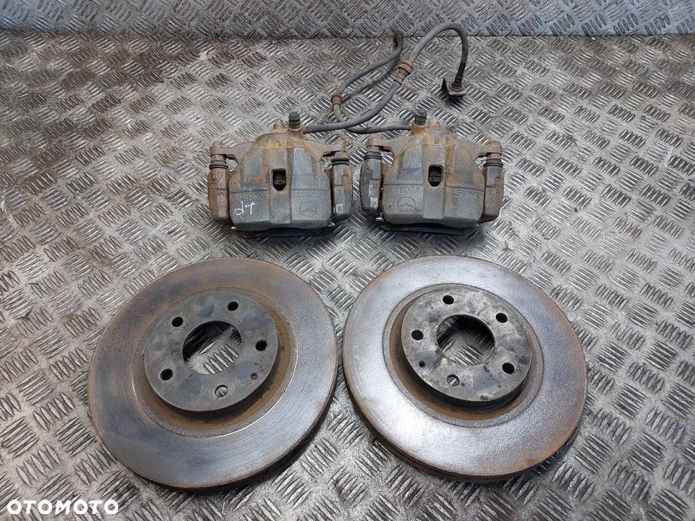 TARCZE HAMULCOWE PRZÓD + KLOCKI + ZACISKI MAZDA 6 III GJ 2.2 D - 1