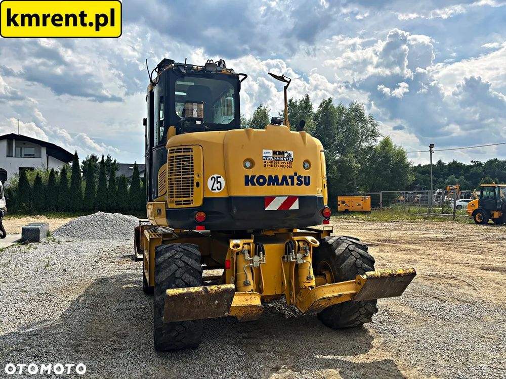 Komatsu PW 118 MR-8 KOPARKA KOŁOWA ROTOTILT 2017R | LIEBHERR A 309, TEREX 42, CAT, HITACHI ZX 140, VOLVO EW 140, 160 - 17