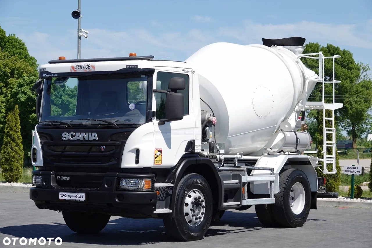 Scania P 320 / BETONOMIESZARKA / GRUSZKA / 6 m3 / EURO 6 - 2