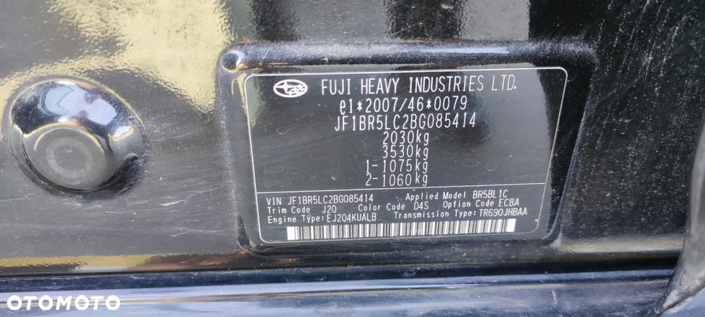Subaru Legacy Kombi 2.0i Lineartronic Comfort - 2