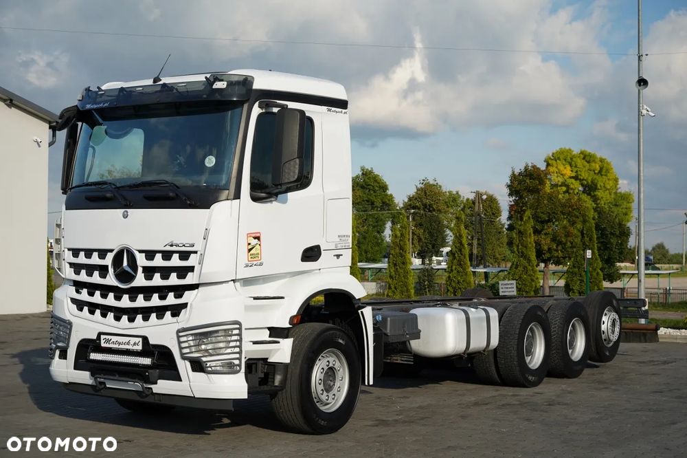 Mercedes-Benz AROCS 3248 / 8X4 / TRIDEM / RAMA POD ZABUDOWE 8 M / OŚ SKRETNA I PODNOSZONA / RETARDER - 3