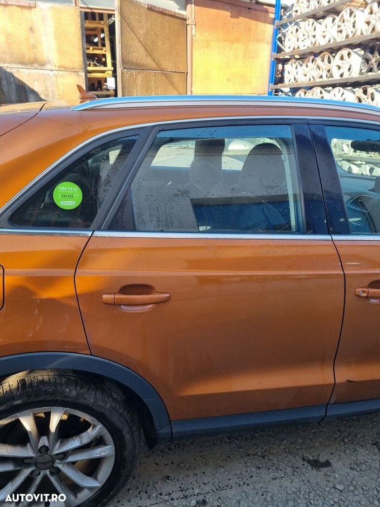 Usa Dreapta Spate AUDI Q3 2011 - 2018 SUV 4 Usi Portocaliu (1184) - 1