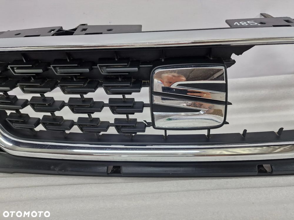 SEAT LEON 3 III 5F0 LIFT 17- CHROM ATRAPY / GRILLA PRZEDNIEGO PRZÓD , NR 5F0853654H , NR AUKCJI GR185 - 5