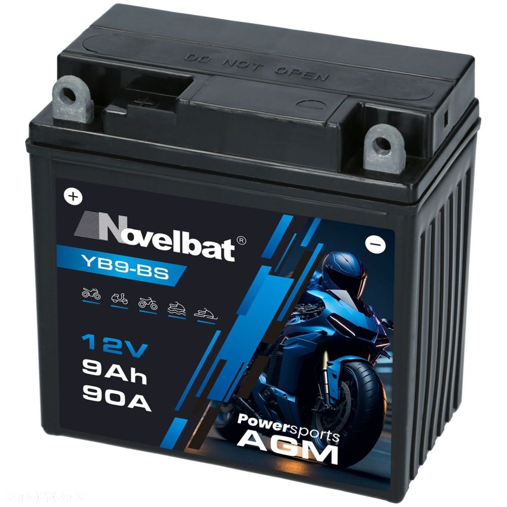 Akumulator Novelbat AGM 12V 9Ah 140A YB9-BS L - 5
