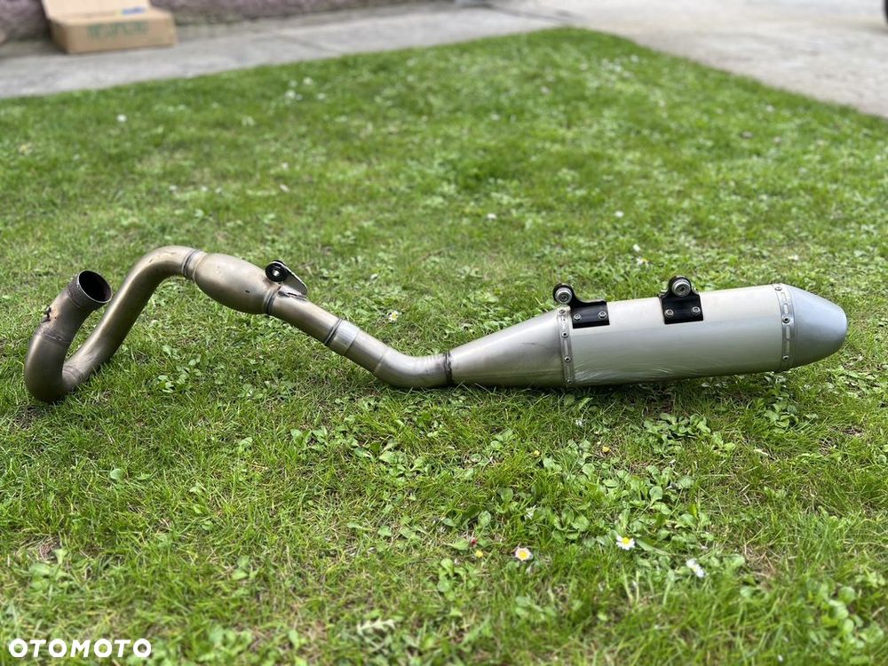 komplet wydech tłumik końcówka hgs ktm/husqvarna bo exc-f fe 450 excf 350/250/500 - 1