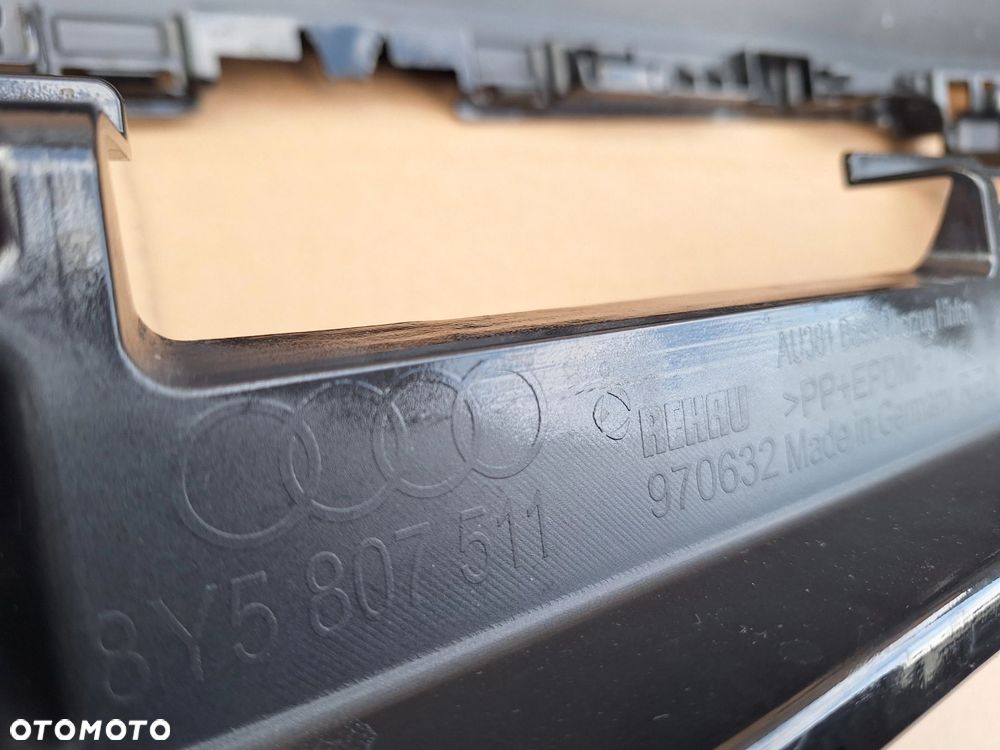 AUDI A3 SEDAN 8Y 8Y5 19- 20-24 ORYGINAŁ! NOWY NIE KLEJONY! ZDERZAK TYŁ TYLNY ORYG 8Y5807511 WYSYŁKA 24H - 12