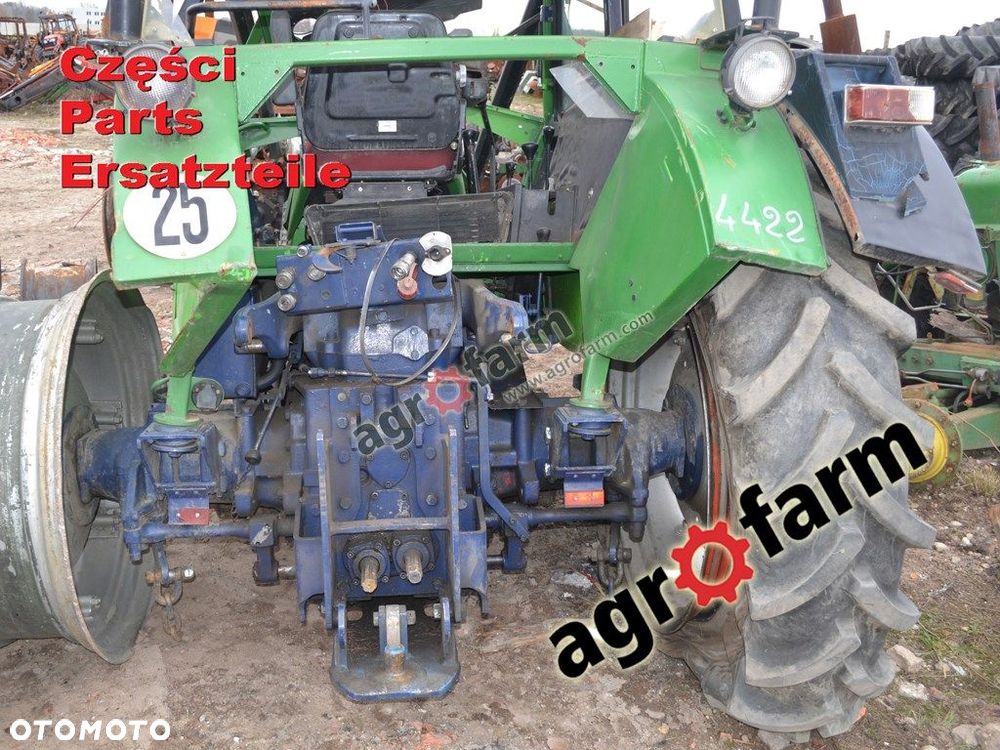 Deutz DX 110 części, skrzynia biegów, silnik, oś - 1