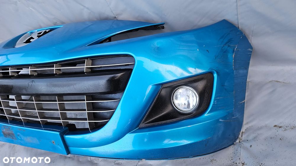 PEUGEOT 207 LIFT ZDERZAK PRZEDNI HALOGENY - 3