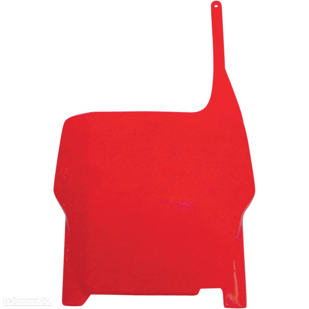 porta numero dianteiro ufo vermelho honda - 1