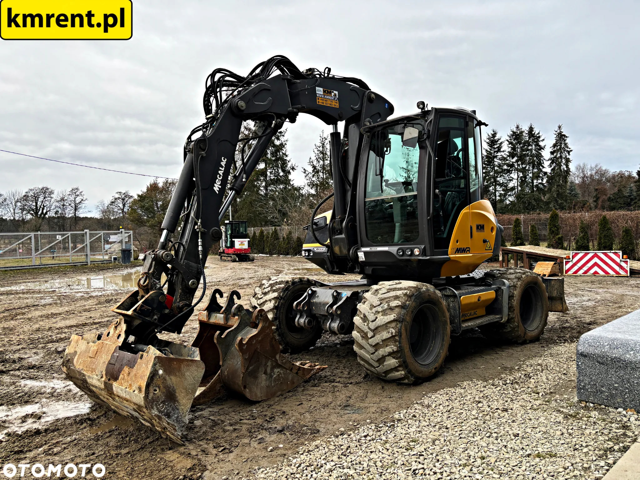 Mecalac 11 MWR KOPARKA KOŁOWA 2019r. | 9 12 LIEBHERR 311 309 TAKEUCHI 295 KOMATSU PW 98 118 - 9