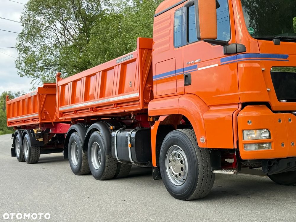 MAN * Kiper * Wywrotka * 26-480 *  MAN TGS 6x4 Bordmatic * Zastaw  * Stan Perfekcyjny * - 7