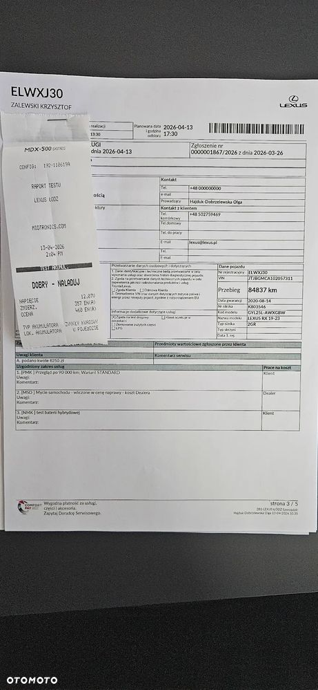 Lexus RX 450h Business Edition - 13