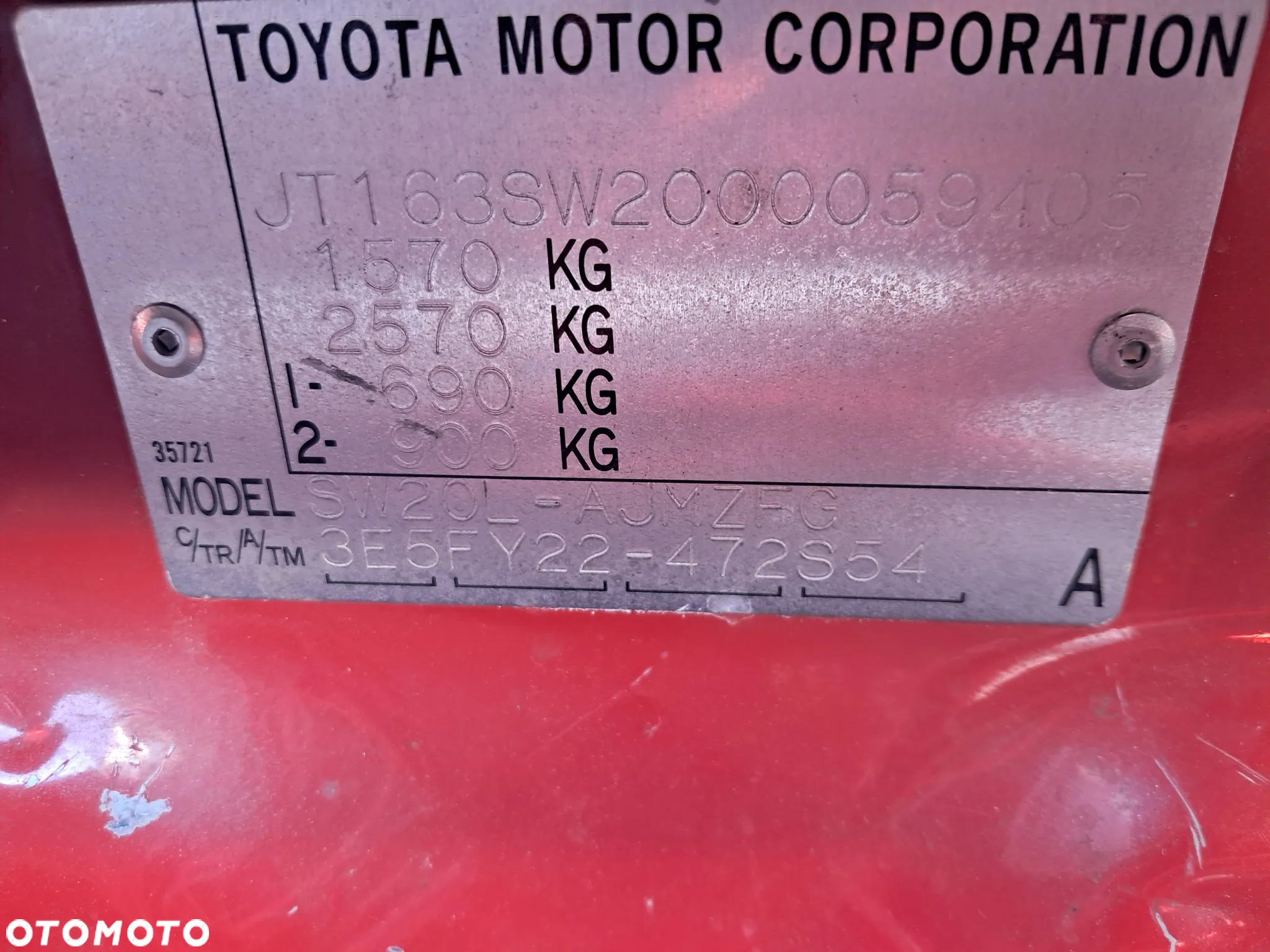 Toyota MR2 2.0 GTi T-Bar - 18