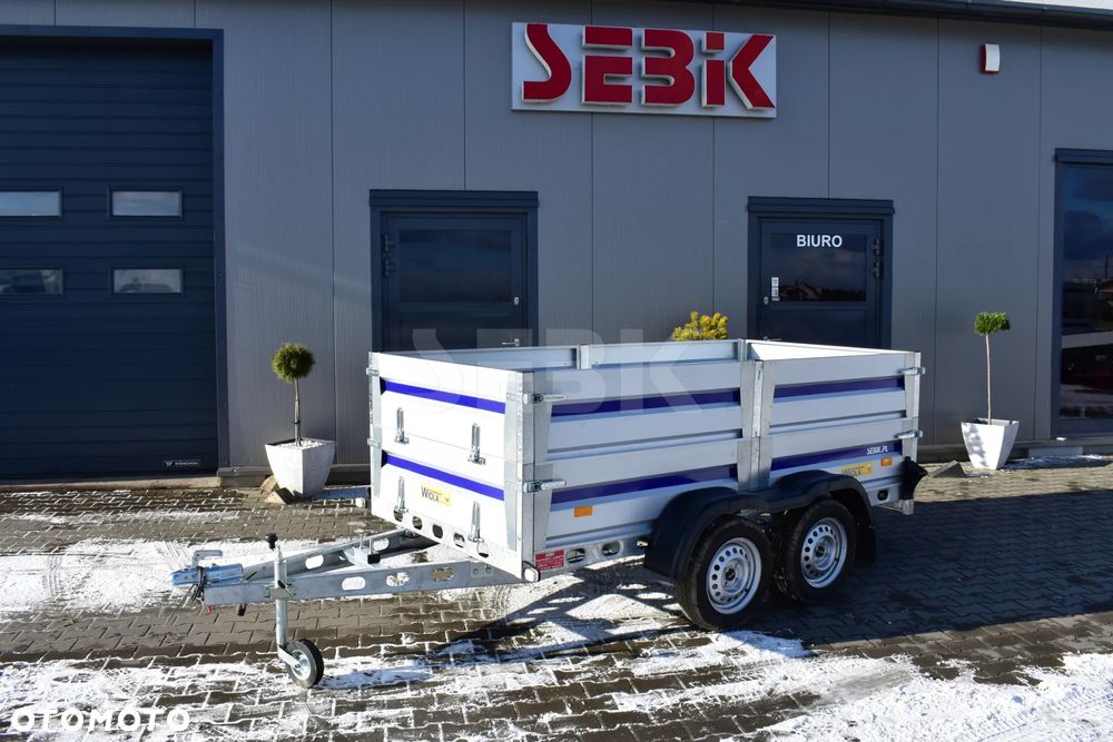 Wiola Mocna przyczepa lekka SILEZIA PLUS MAX 302 x 152 cm. DMC. 750 kg. DOSTAWA!! - 16